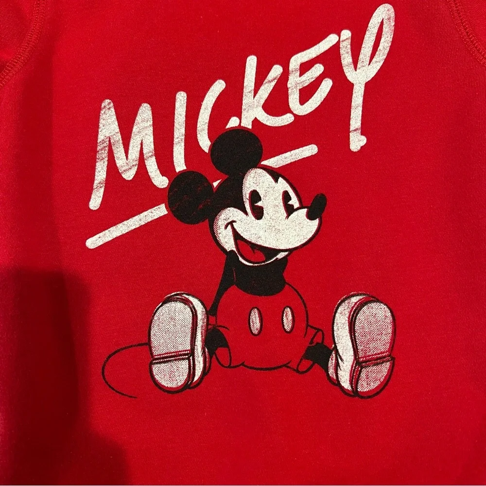 Disney Jumping Beans Mickey Softest Fleece sweatshirt 24 mos‎